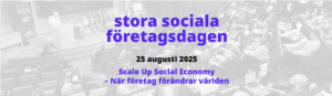 Stora Sociala Företagsdagen 25 augusti
